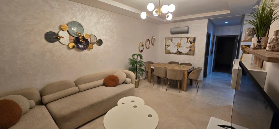 Living room, air conditioner