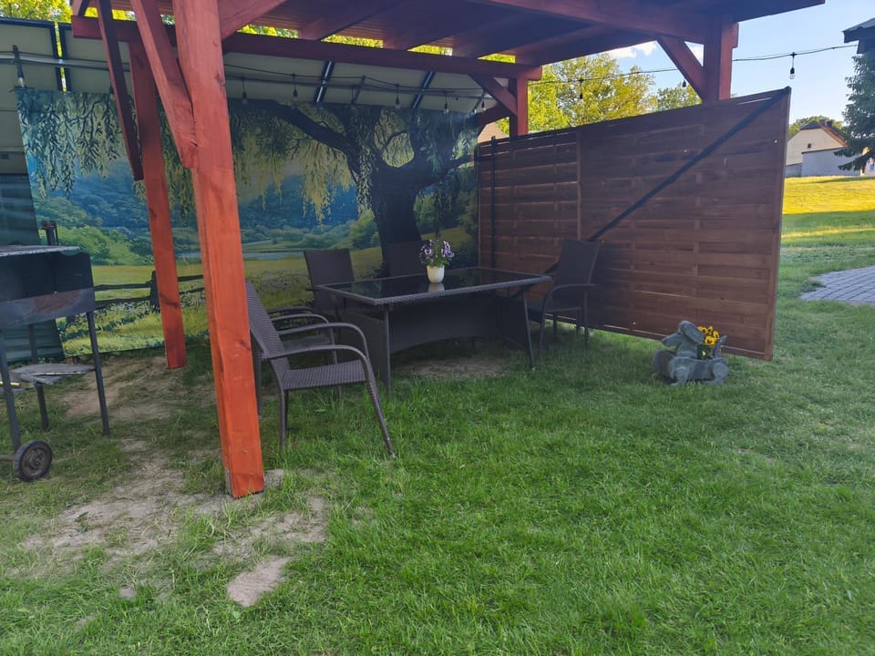 Domek Leśny Zakątek z klimatyzacją House in Pomeranian Voivodeship