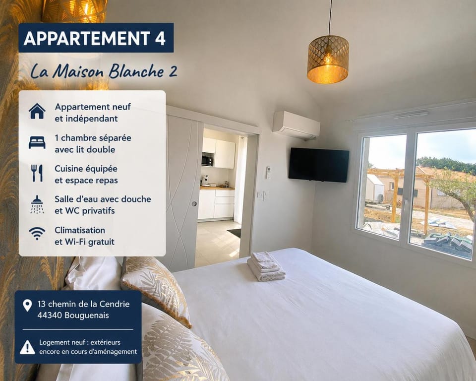 La Maison Blanche 1 et 2 Bed and Breakfast in Rezé