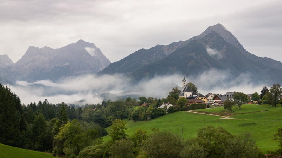 Natural landscape, Mountain view