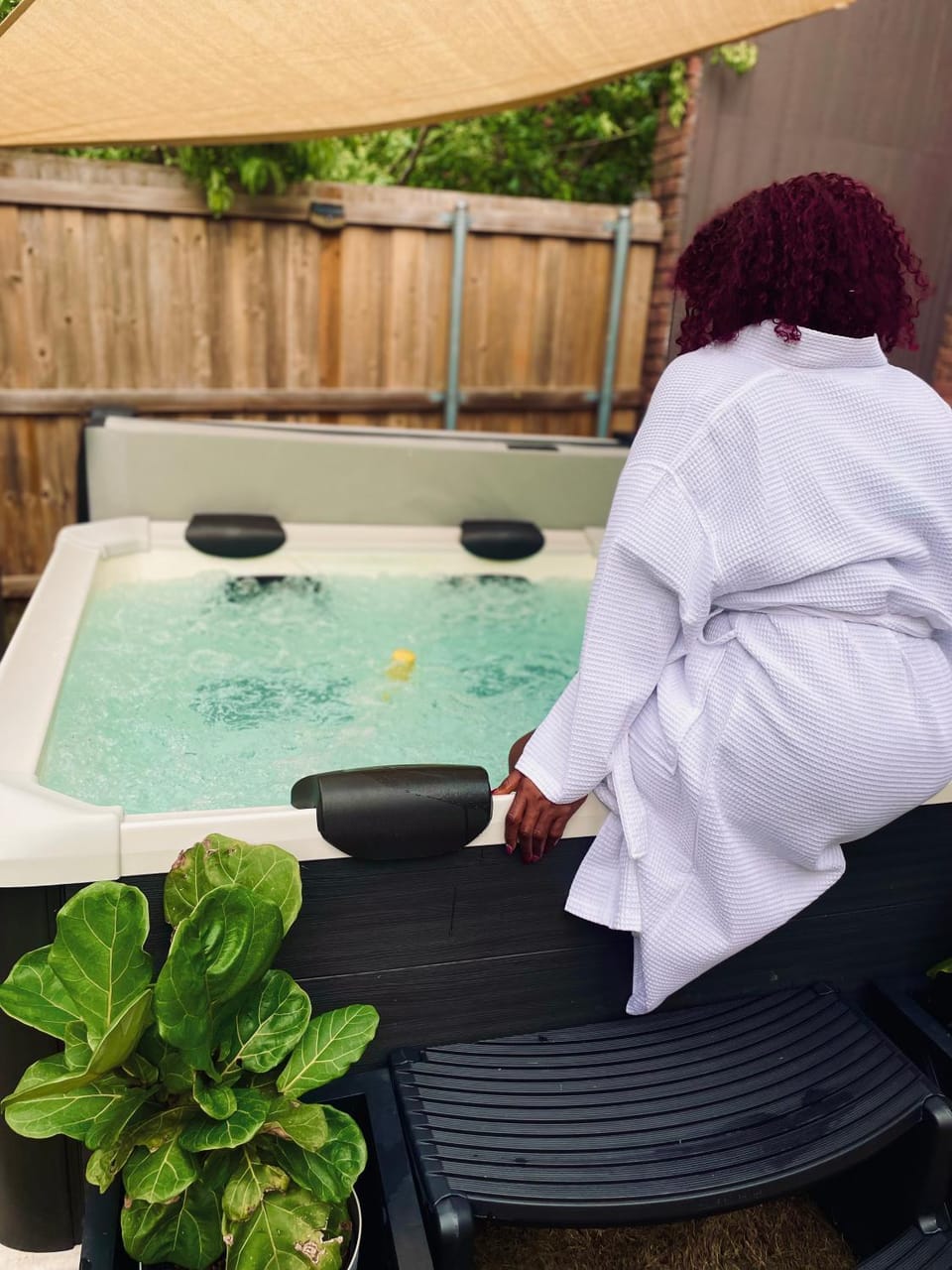 Summer, Hot Tub