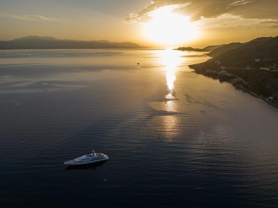 Sea view, Sunset