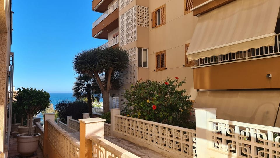 Property building, Day, Natural landscape, View (from property/room), Balcony/Terrace, Sea view