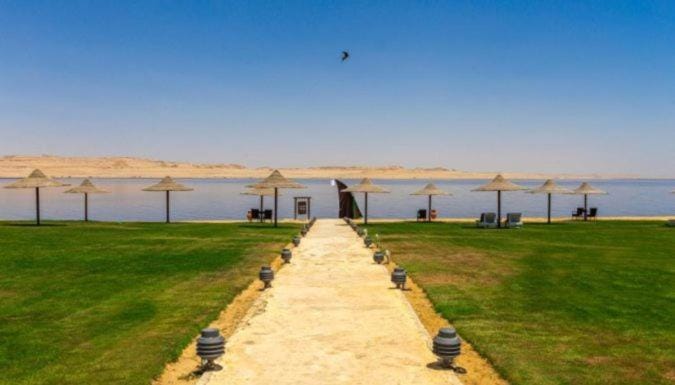 Byoum Lake Side Hotel Room, Tunis Village, Fayoum Apartment in Egypt