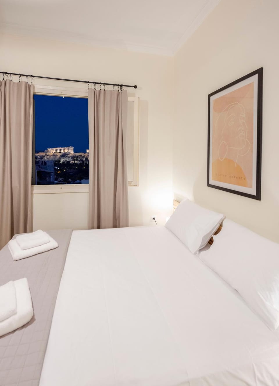 View (from property/room), Bedroom, towels