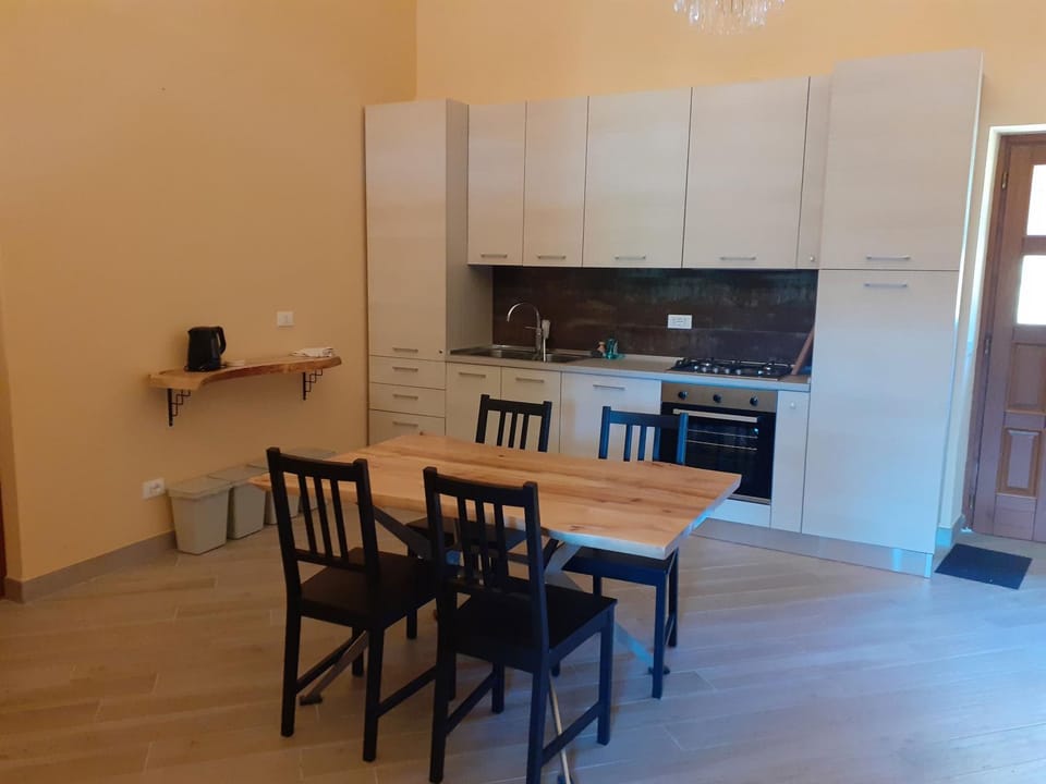Kitchen or kitchenette, Dining area