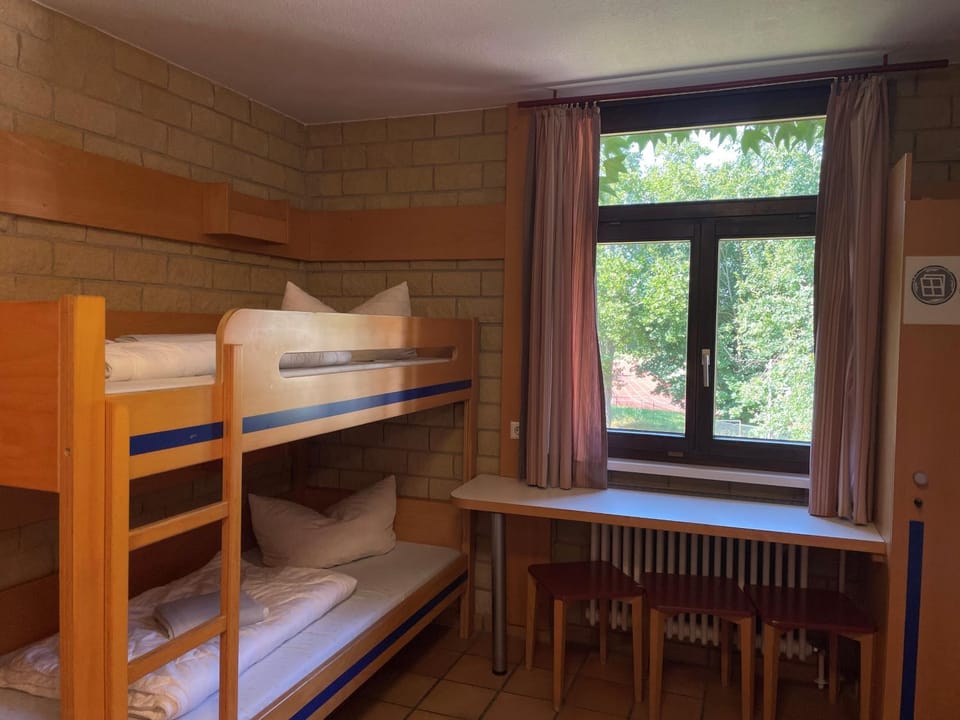 Decorative detail, Bedroom, Garden view