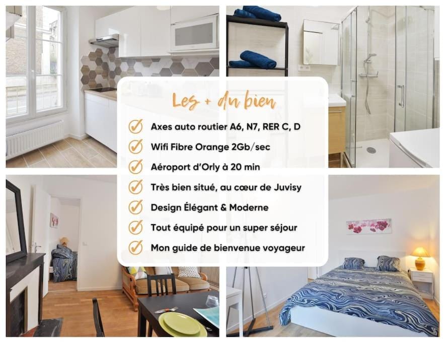 Le Cocon des Bords de Seine - RER & Orly Apartment in Île-de-France