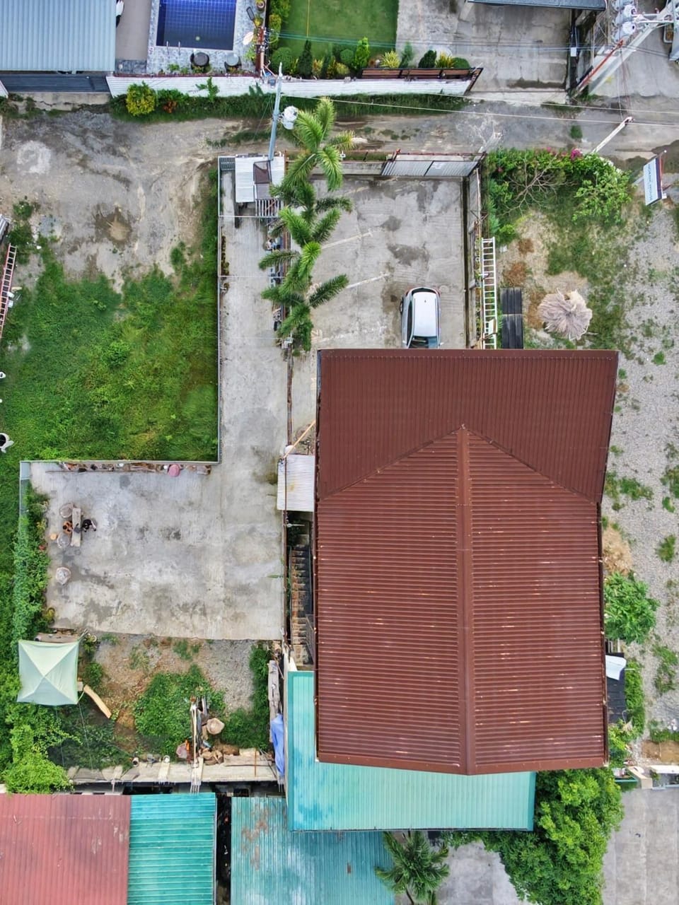 Bird's eye view, Parking