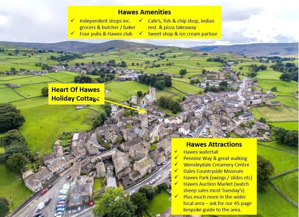 Heart Of Hawes Holiday Cottage House in Hawes