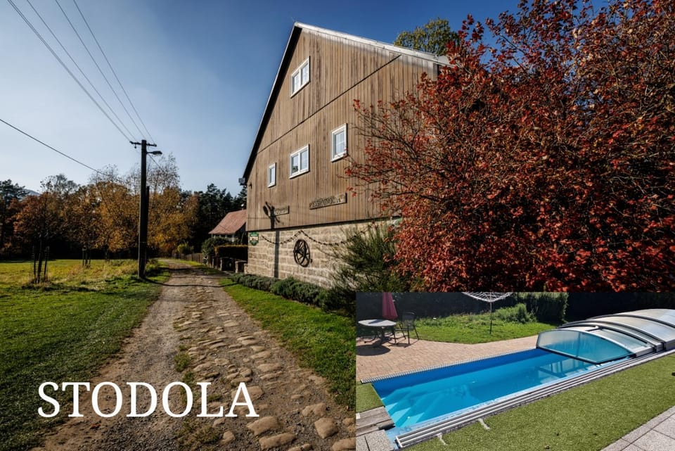 Property building, Pool view