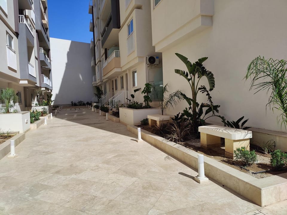 Property building, Garden