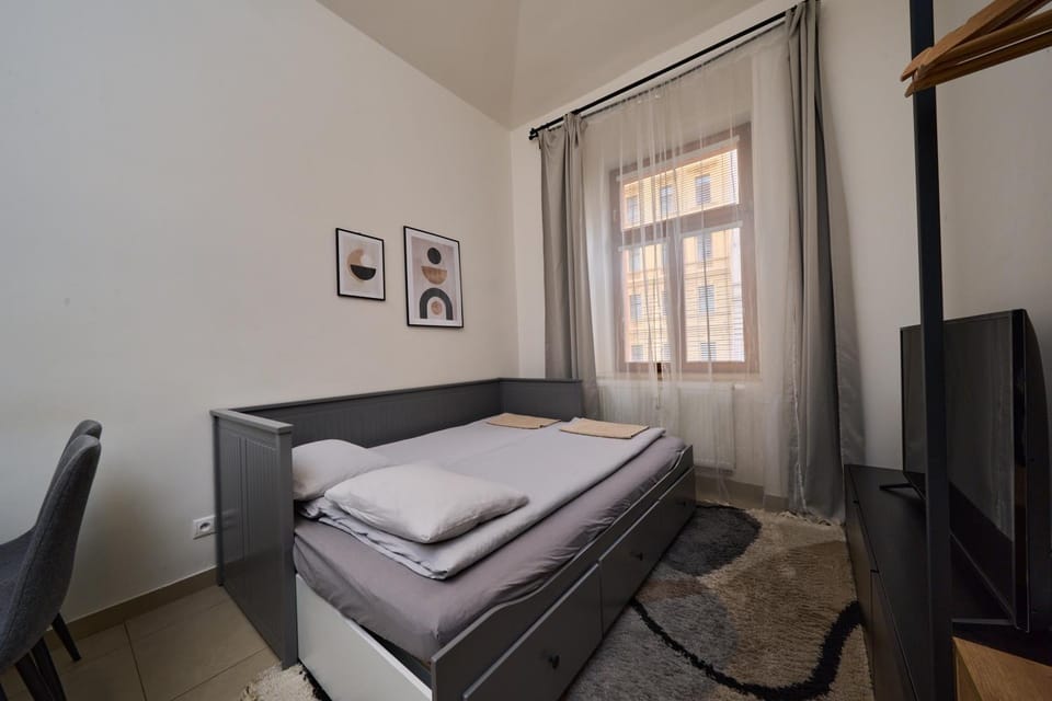Bed, TV and multimedia
