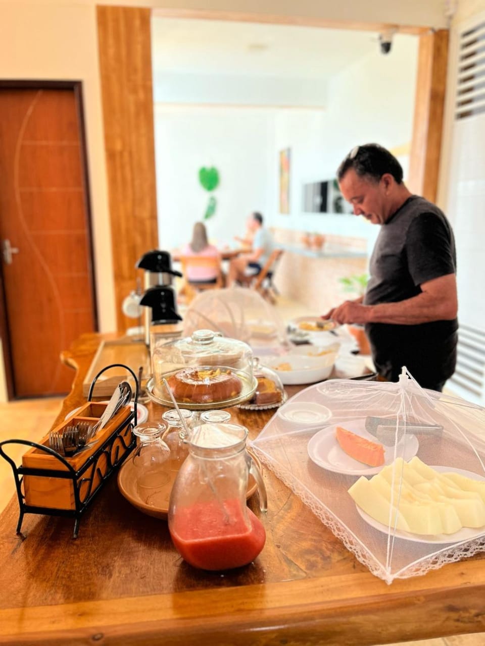 Buffet breakfast