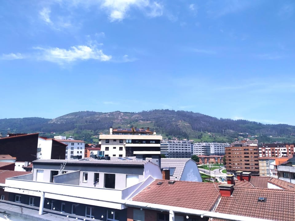 Day, Natural landscape, City view, Mountain view
