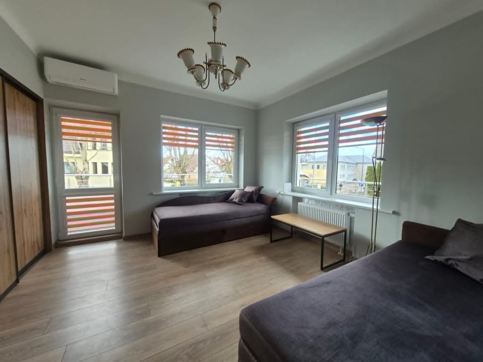 Bed, Living room, Photo of the whole room, Bedroom, air conditioner