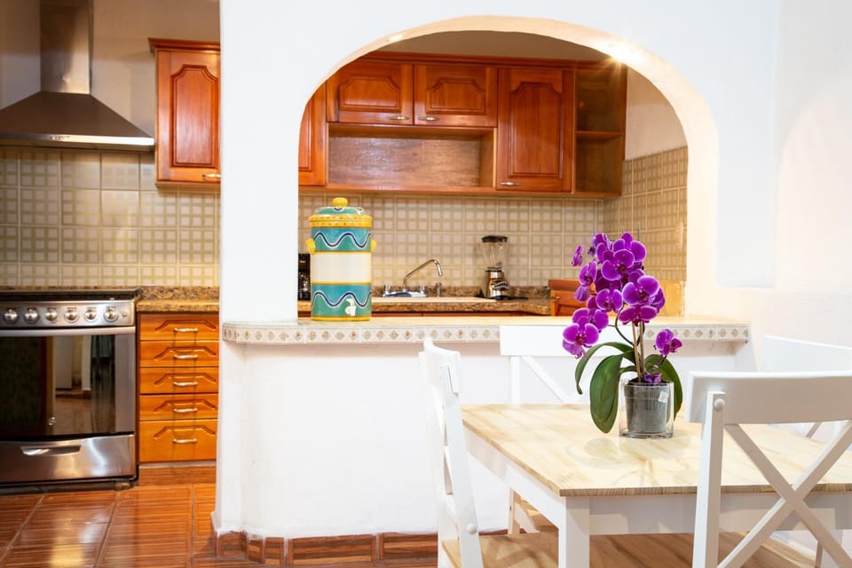 Kitchen or kitchenette, Dining area, oven