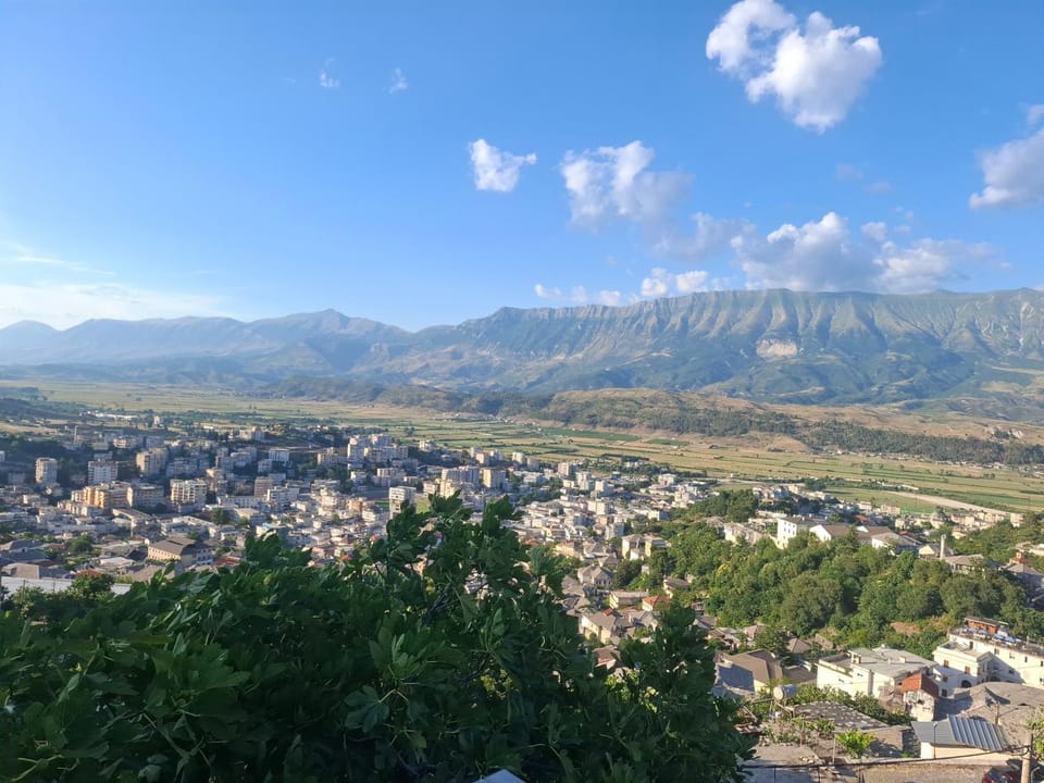 Nearby landmark, Day, Natural landscape, Bird's eye view, City view, Mountain view