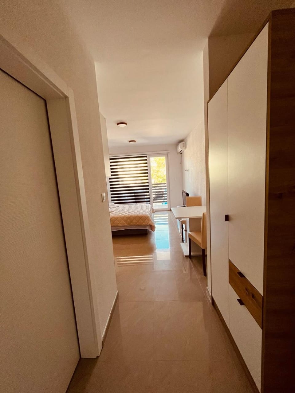 Bed, Photo of the whole room, Bedroom, wardrobe