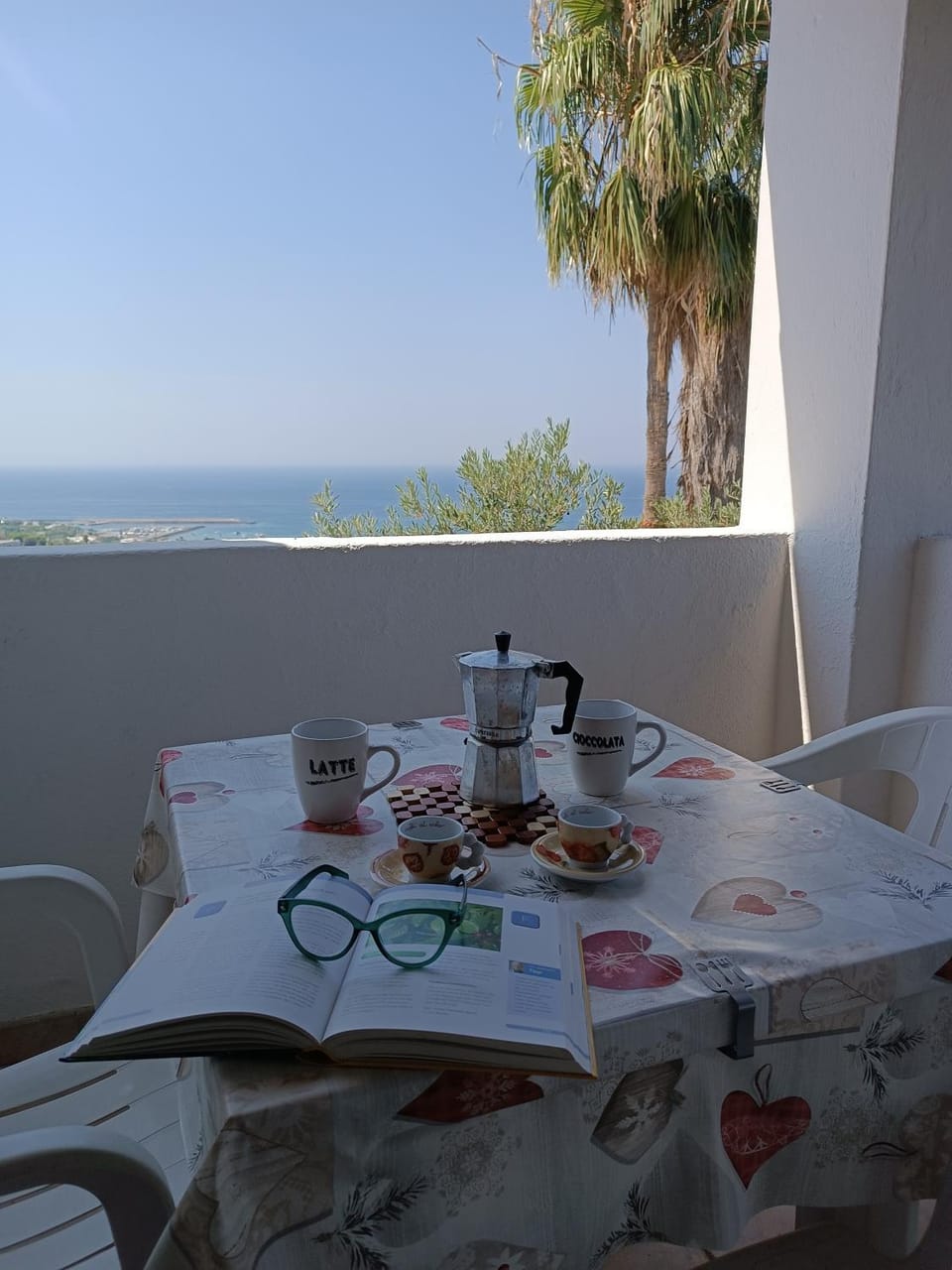 Day, Coffee/tea facilities, View (from property/room), Balcony/Terrace, Dining area, Sea view