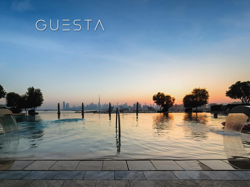 Day, Swimming pool, Sunset