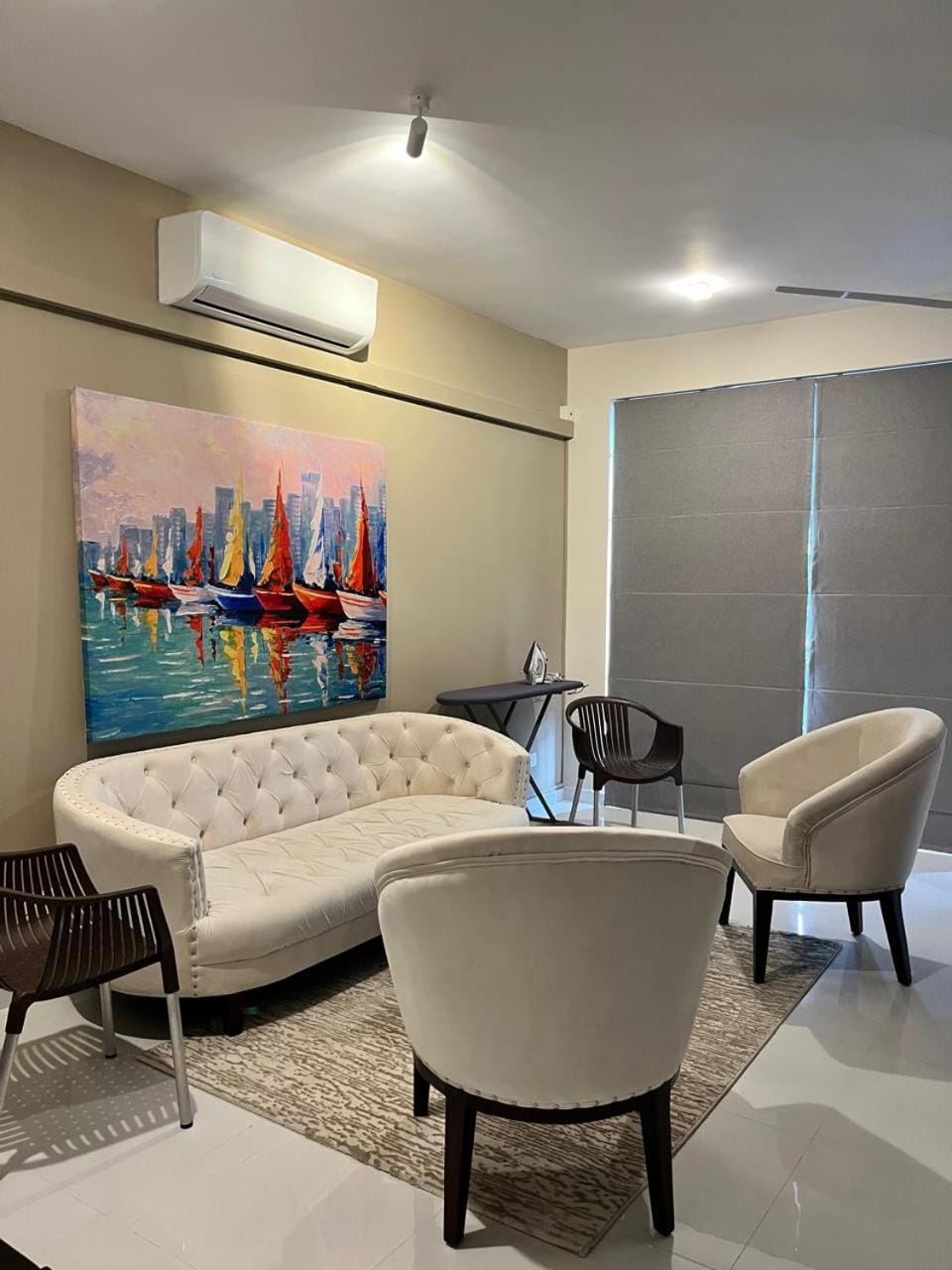TV and multimedia, Balcony/Terrace, Living room, Dining area, air conditioner