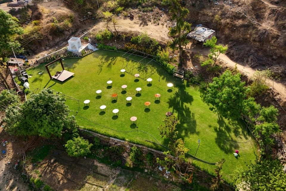 Natural landscape, Bird's eye view, Garden view