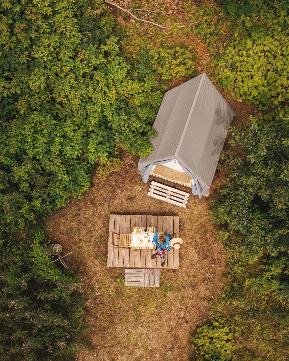 Natural landscape, Bird's eye view