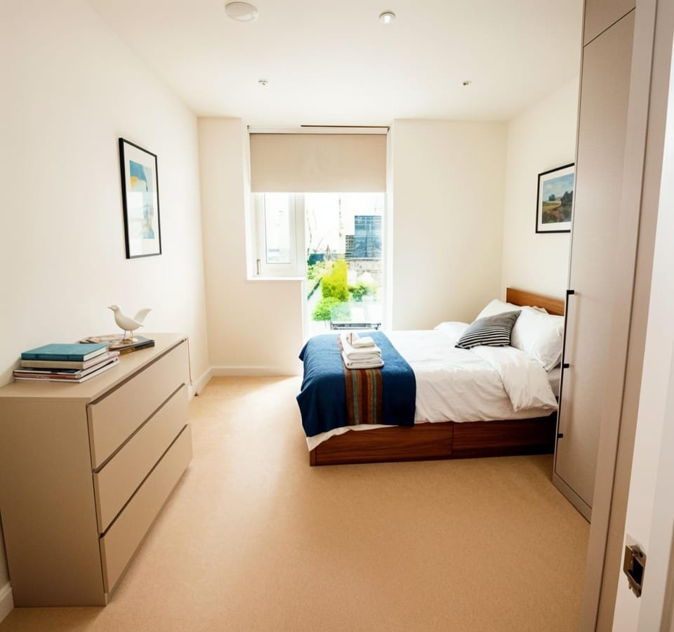 Bed, Bedroom, wardrobe