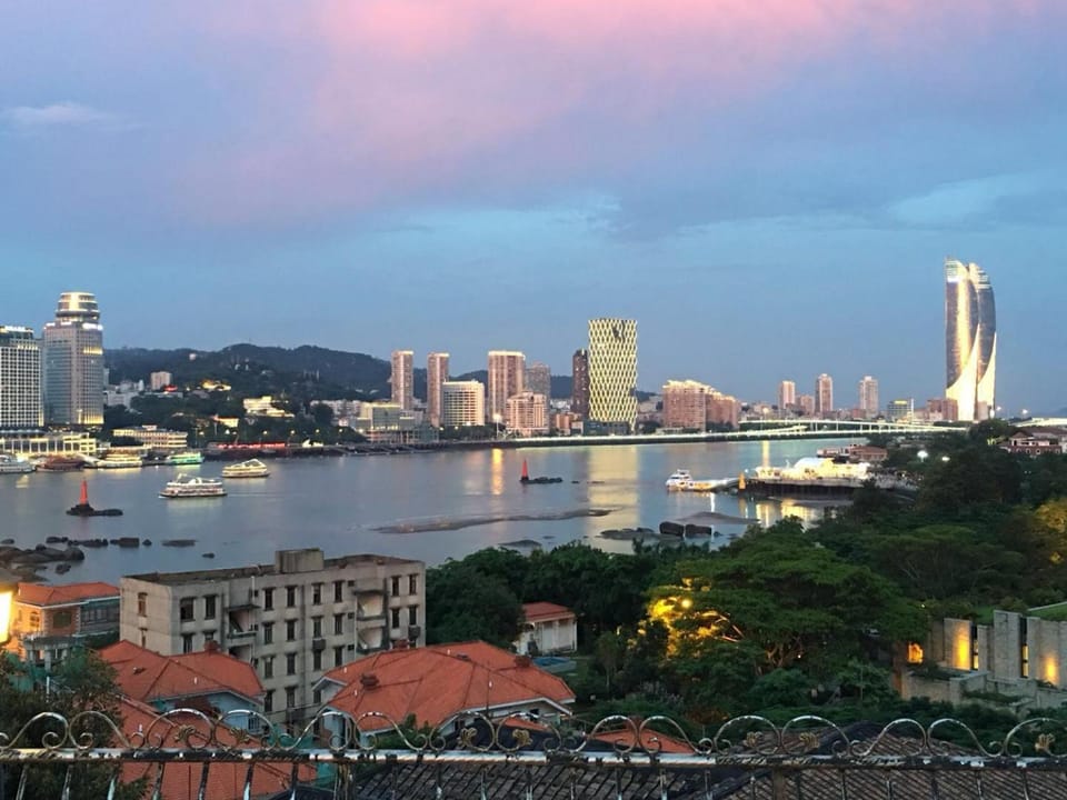 Day, Natural landscape, City view, Sea view