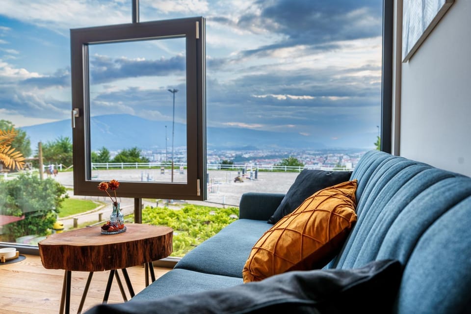 Day, Natural landscape, View (from property/room), City view, Mountain view