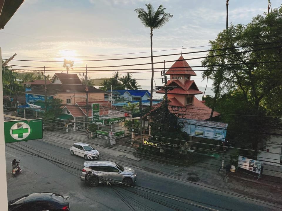 Street view, Sunset
