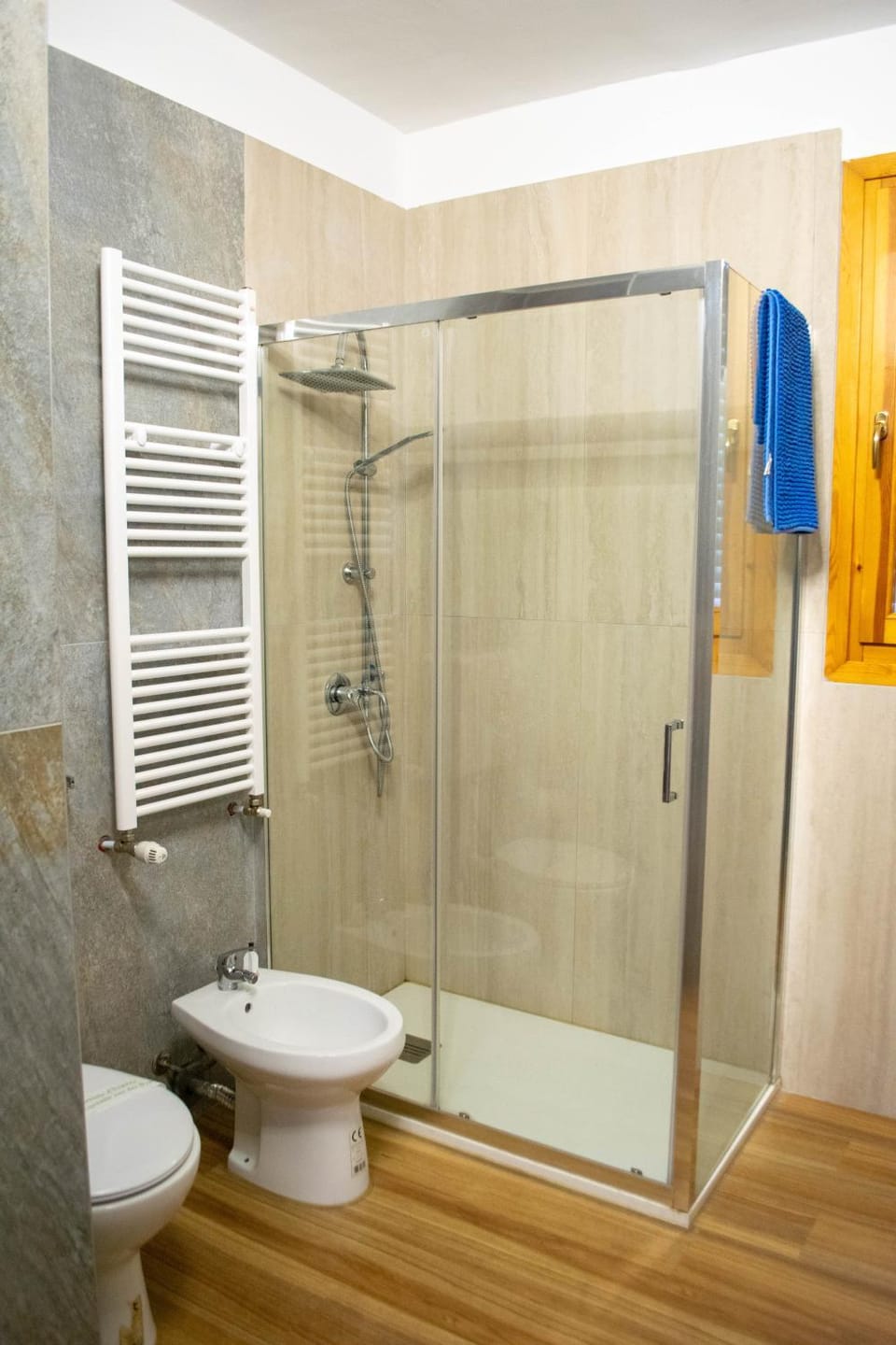 Shower, Toilet, Bathroom, towels