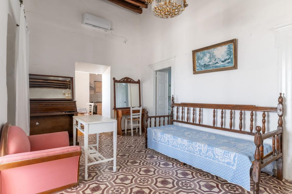 Property building, Living room, Bedroom