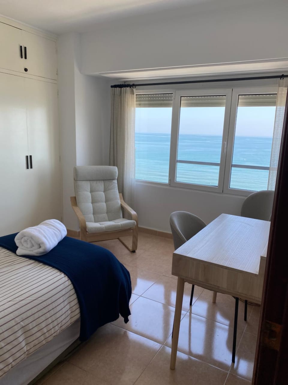 Apartamento con terraza vista al mar Malagueta Apartment in Malaga
