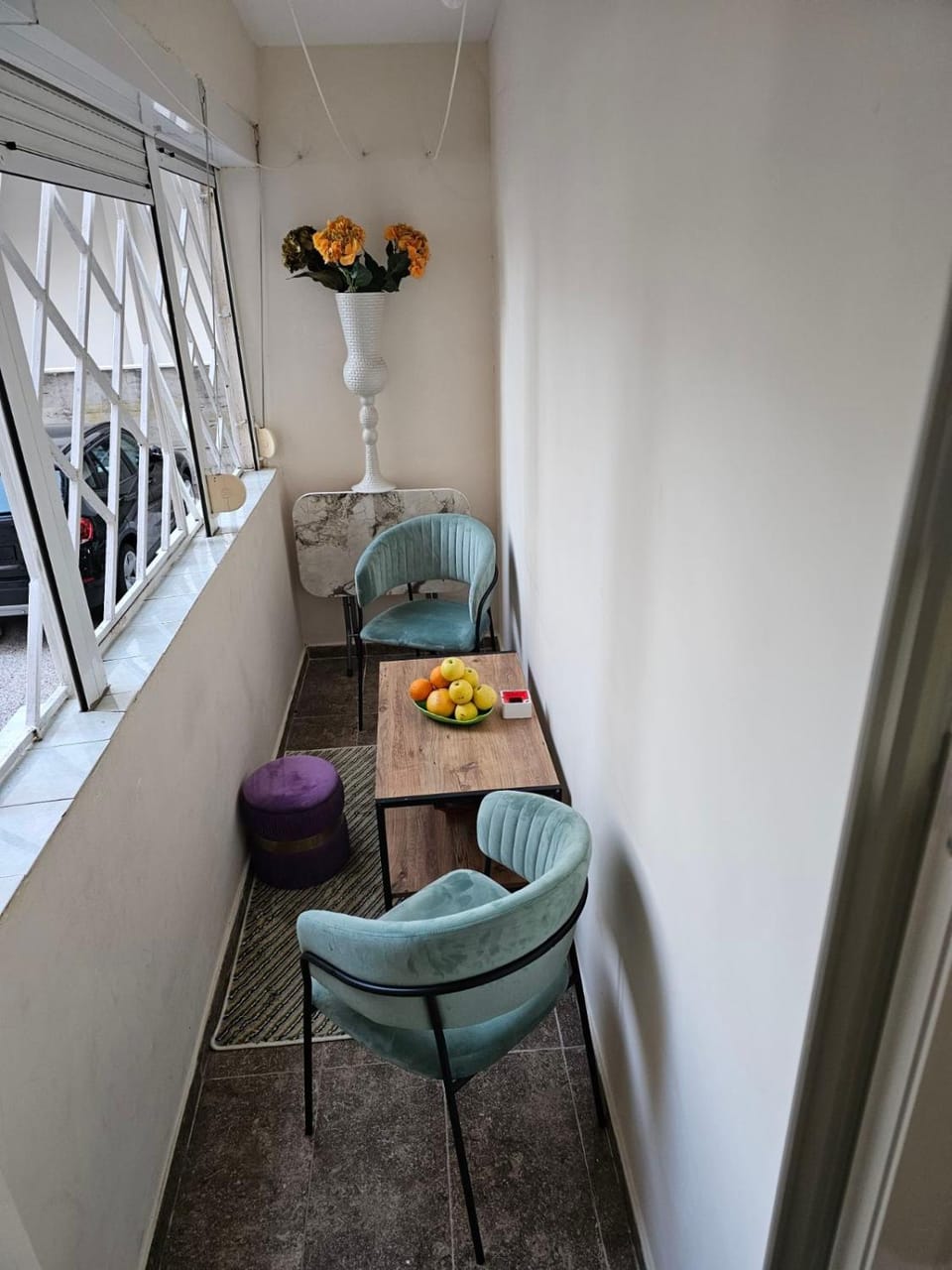 Balcony/Terrace, Seating area, Food