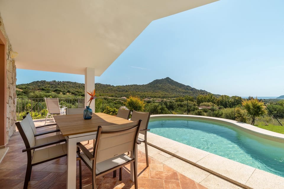 Patio, Garden, Sea view, Swimming pool