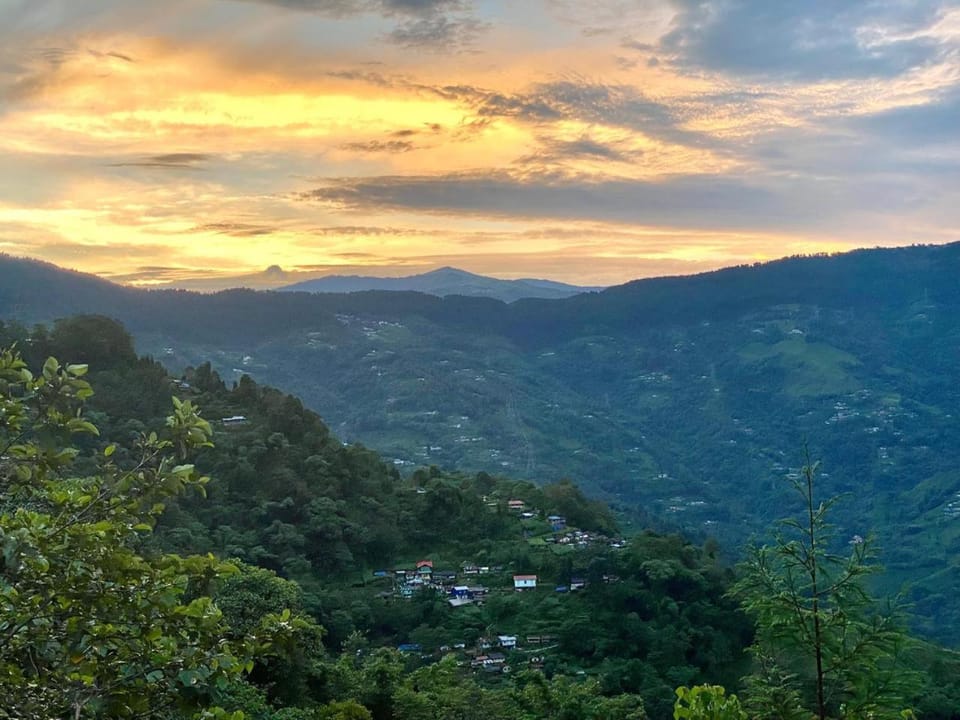 Nearby landmark, Spring, Day, Natural landscape, Mountain view, Sunset