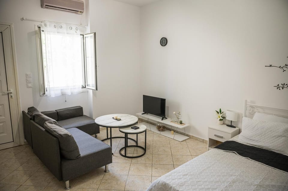 TV and multimedia, Living room, Seating area, air conditioner