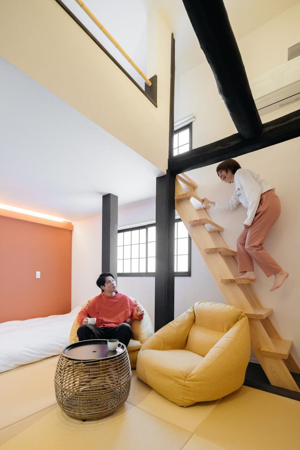 Living room, Bedroom