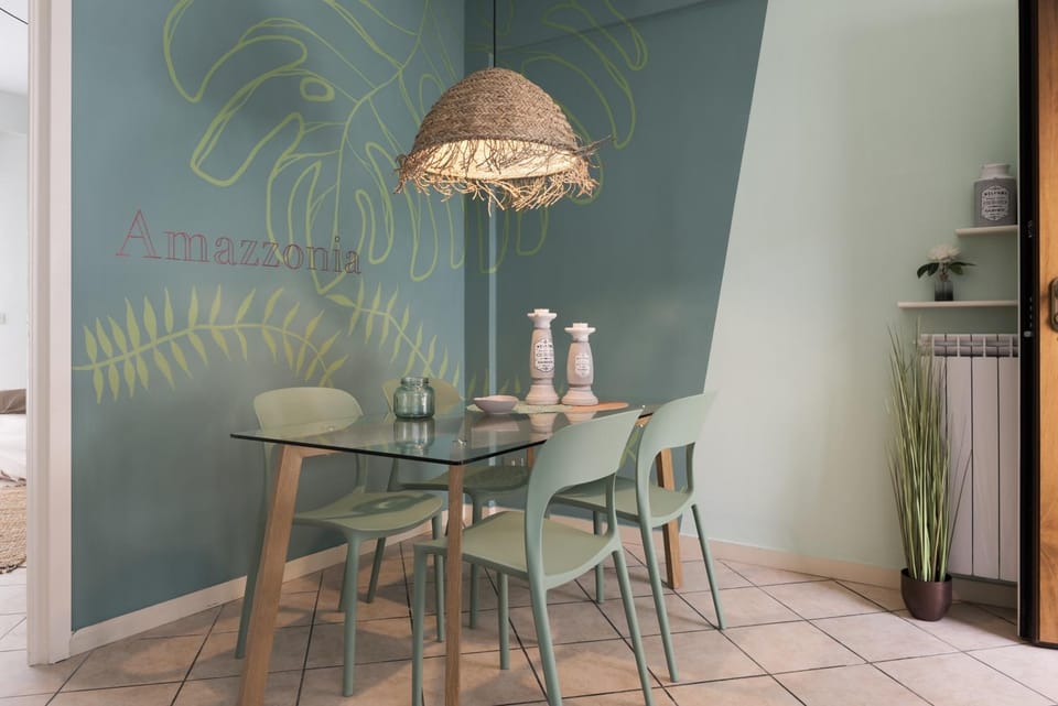 25trilocale Vista Mare e spiaggia Amazzonia style Apartment in Diano Marina