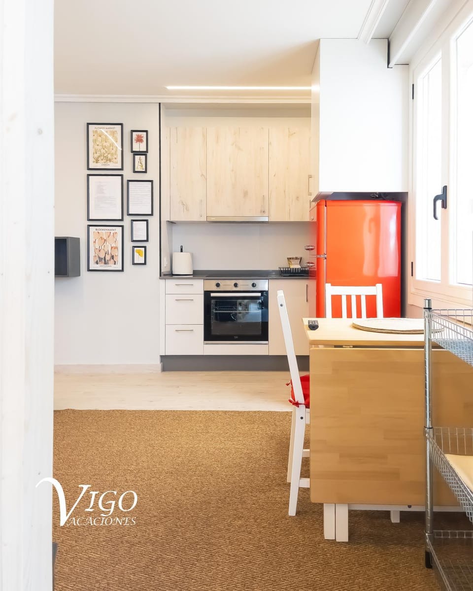 Living room, kitchen