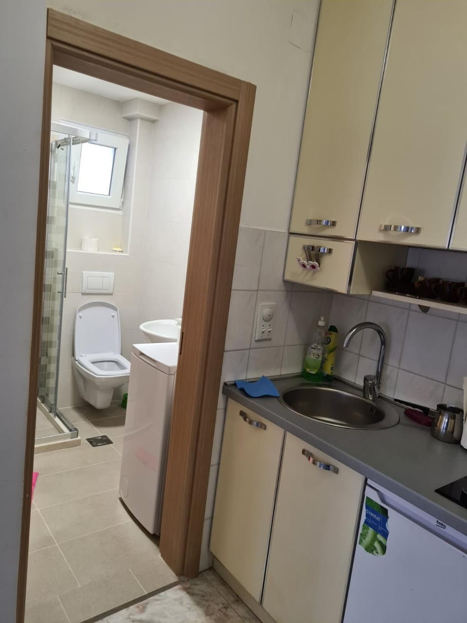 Shower, Toilet, Bathroom, Kitchen or kitchenette