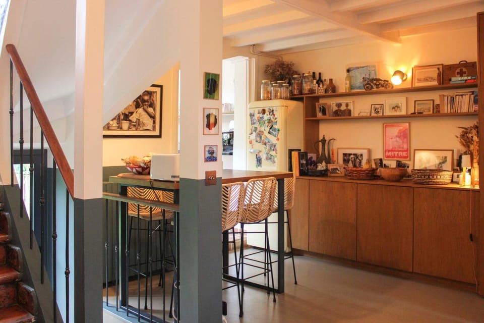 Pretty town house with garden House in Saint-Denis, France