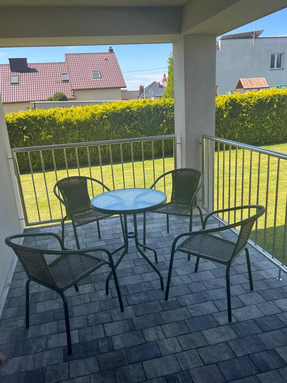 Day, Balcony/Terrace, Seating area