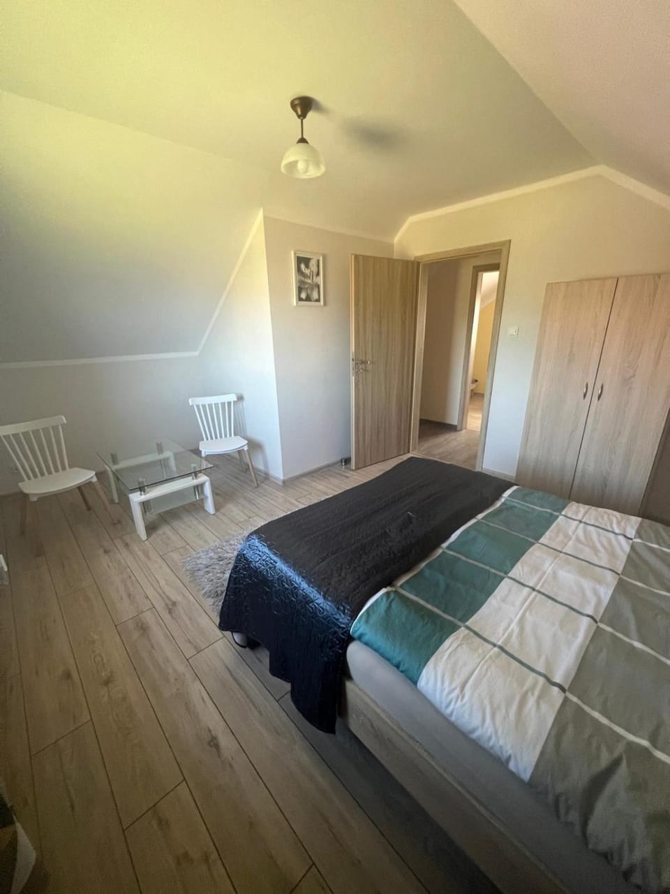 Bed, Photo of the whole room, Bedroom, wardrobe