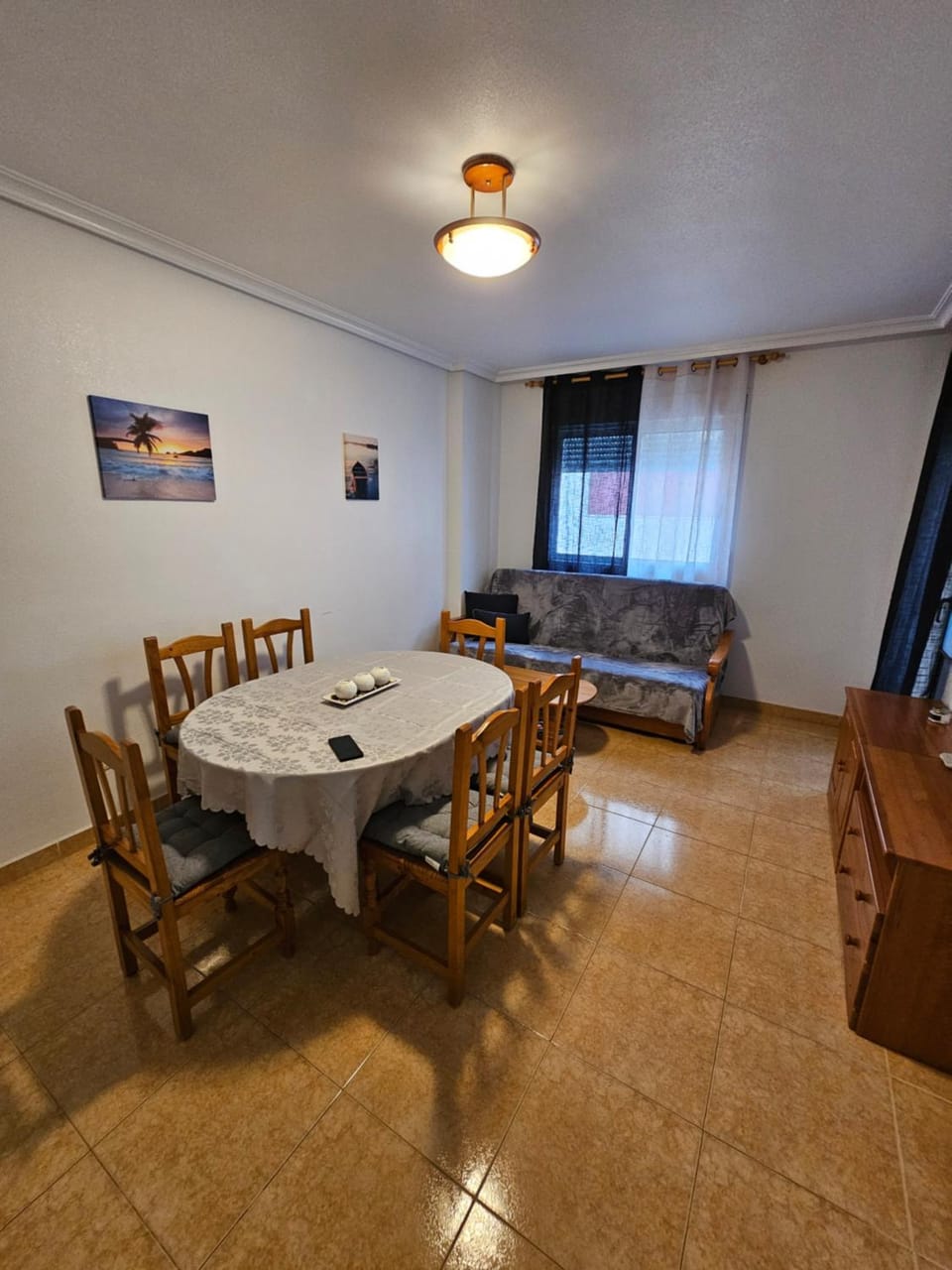 Living room, Dining area