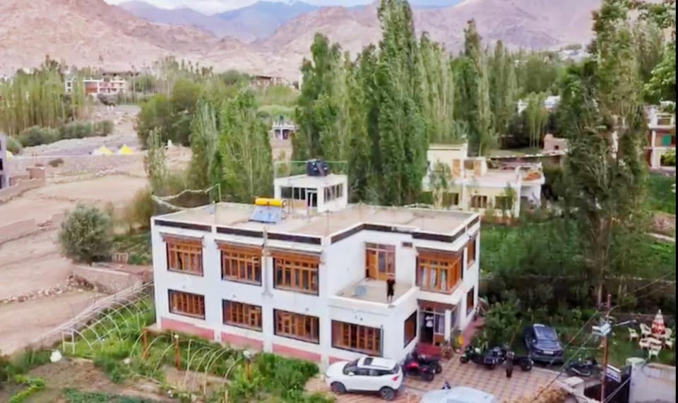 Property building, Natural landscape, Bird's eye view
