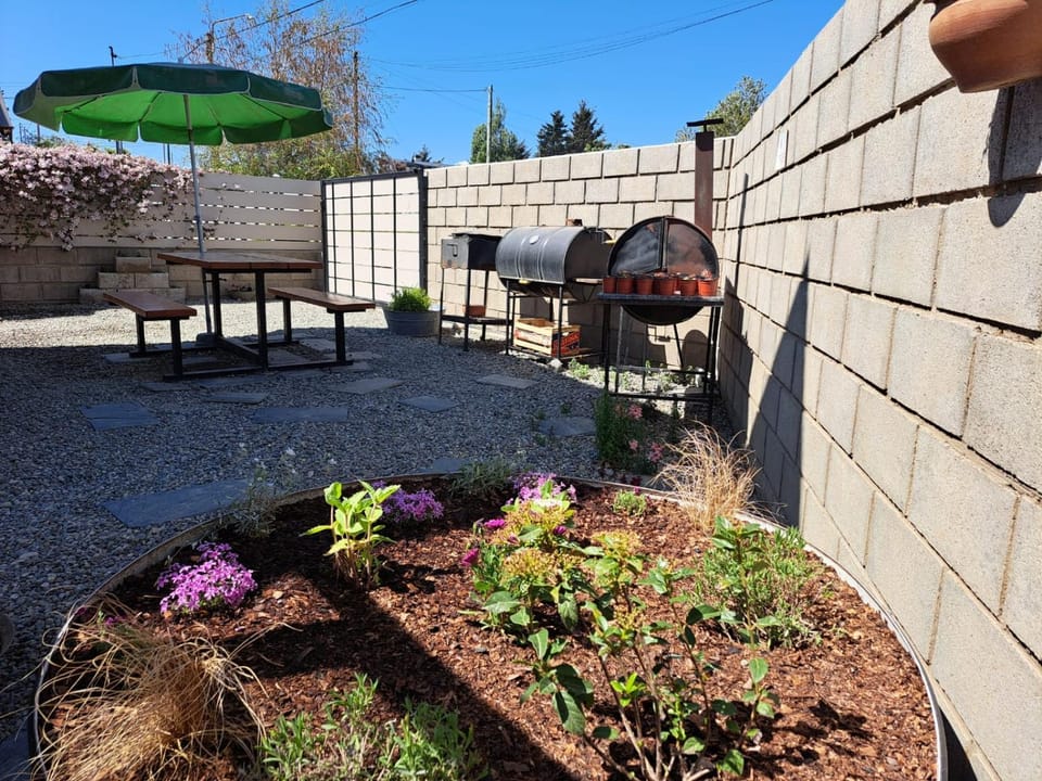 Property building, BBQ facilities