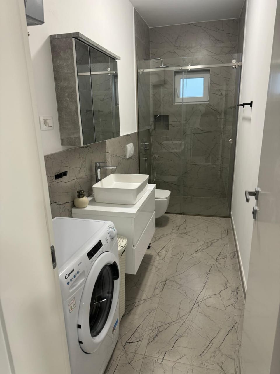 Shower, Bathroom, washing machine